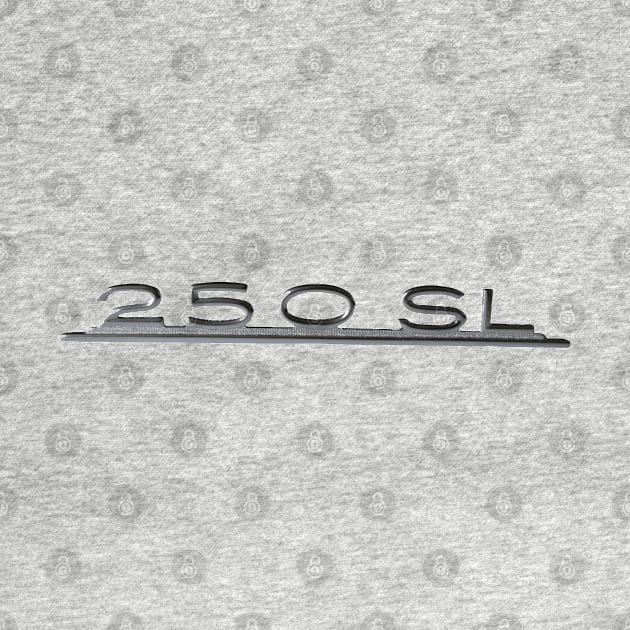 Mercedes-Benz 250SL W113 Emblem by PauHanaDesign